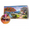 Landscape - Full Round Diamond Painting(85x45cm)