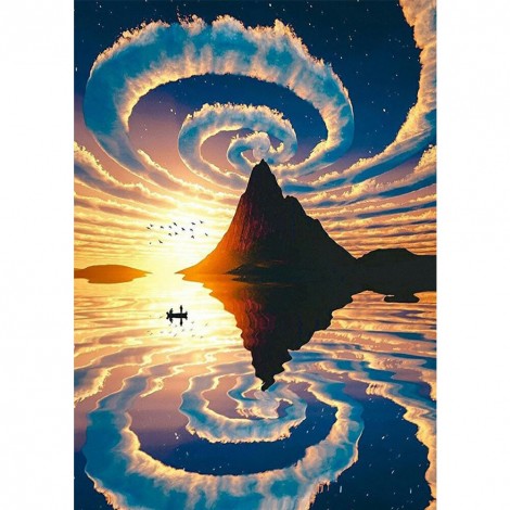 Abstract - Full Round Diamond Painting