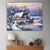Snow House - Full Round Diamond Painting(30*25cm)