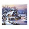 Snow House - Full Round Diamond Painting(30*25cm)