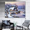 Snow House - Full Round Diamond Painting(30*25cm)