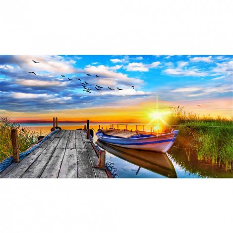 Landscape - Full Round Diamond Painting(85x45cm)