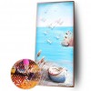 Beach  - Full Round Diamond Painting(85x45cm)