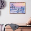 Snow Scenery - Full Round Diamond Painting