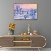 Snow Scenery - Full Round Diamond Painting