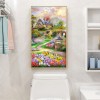 Nature Garden House - Full Round Diamond Painting