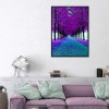 Purple Forest - Full Round Diamond Painting