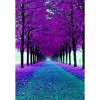 Purple Forest - Full Round Diamond Painting