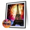 Eiffel Tower - Full Round Diamond Painting