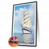 Ship  - Full Round Diamond Painting(85x45cm)