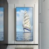 Ship  - Full Round Diamond Painting(85x45cm)