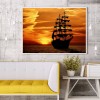 Fantasy Ship- Full Round Diamond Painting