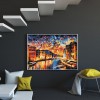 Sunset Street View - Full Round Diamond Painting