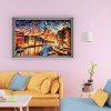 Sunset Street View - Full Round Diamond Painting