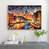 Sunset Street View - Full Round Diamond Painting