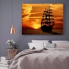 Fantasy Ship- Full Round Diamond Painting