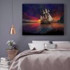 Fantasy Ship- Full Round Diamond Painting