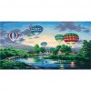 Hot Air Balloon - Full Round Diamond Painting(85x45cm)