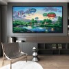 Hot Air Balloon - Full Round Diamond Painting(85x45cm)
