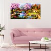 Scenery - Full Round Diamond Painting (100*55cm)