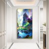 Idyllic Landscape - Full Round Diamond Painting