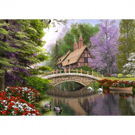 House - Full Round Diamond Painting