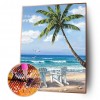 Relaxing Beach - Full Square Diamond Painting(40x50cm)
