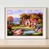 Village View - Full Round Diamond Painting