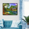 Lakeside House - Full Square Diamond Painting(40x50cm)