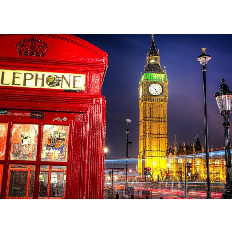 Night View Big Ben- ...