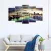 5pcs/set View- Full Round Diamond Painting(95*45cm)