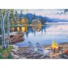 Lakeside - Full Square Diamond Painting(40x50cm)