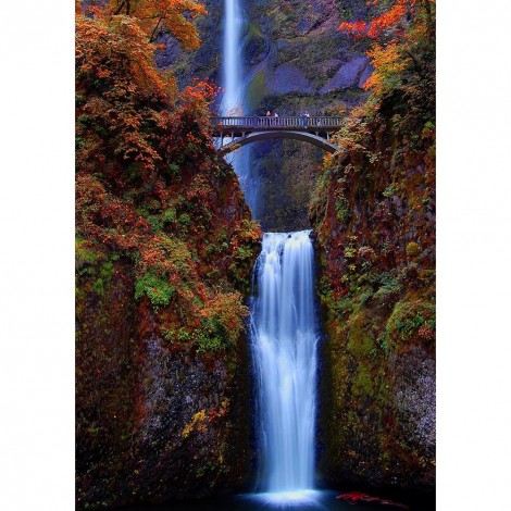 Waterfall - Full Round Diamond Painting