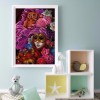 Flower Mask Woman - Full Round Diamond Painting