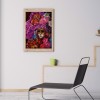 Flower Mask Woman - Full Round Diamond Painting