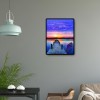 Sunset Bridge - Full Square Diamond Painting(40x50cm)