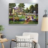 House Garden- Full Round Diamond Painting