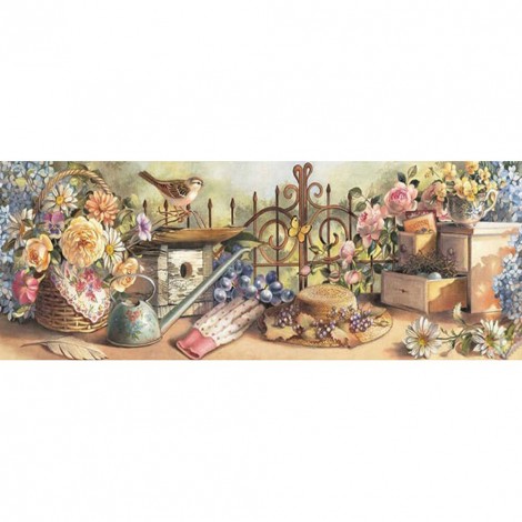 Flowers -Full Round Diamond Painting