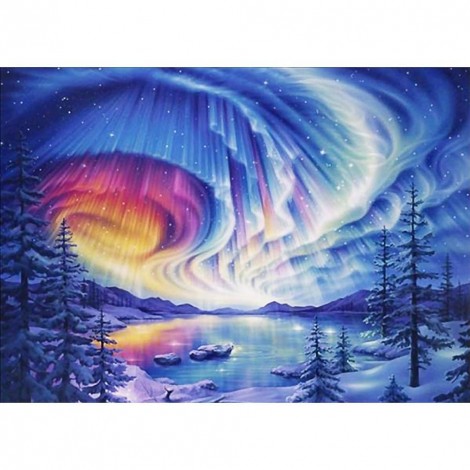 Aurora - Full Square Diamond Painting(40x50cm)