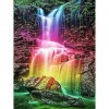 Rainbow Waterfall - Full Round Diamond Painting