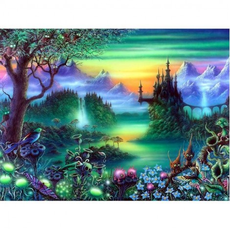 Novelty Forest - Full Square Diamond Painting