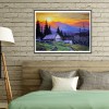 Mountain Hut - Full Round Diamond Painting