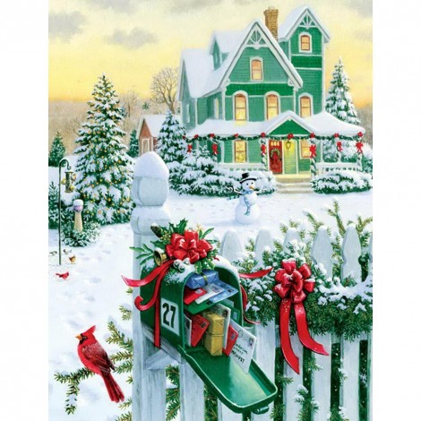 Christmas - Full Square Diamond Painting(40x50cm)