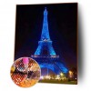 Eiffel Tower - Full Round Diamond Painting