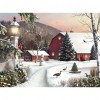 Snow Scene - Full Square Diamond Painting(40x50cm)