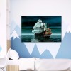 Fantasy Ship- Full Round Diamond Painting