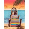 Beach Landing Stage - Full Round Diamond Painting