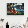 Lakeside Chair - Full Round Diamond Painting