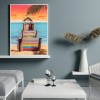 Beach Landing Stage - Full Round Diamond Painting