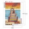 Beach Landing Stage - Full Round Diamond Painting